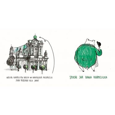 Jak bum cyk cyk – środek, bania karmelicka